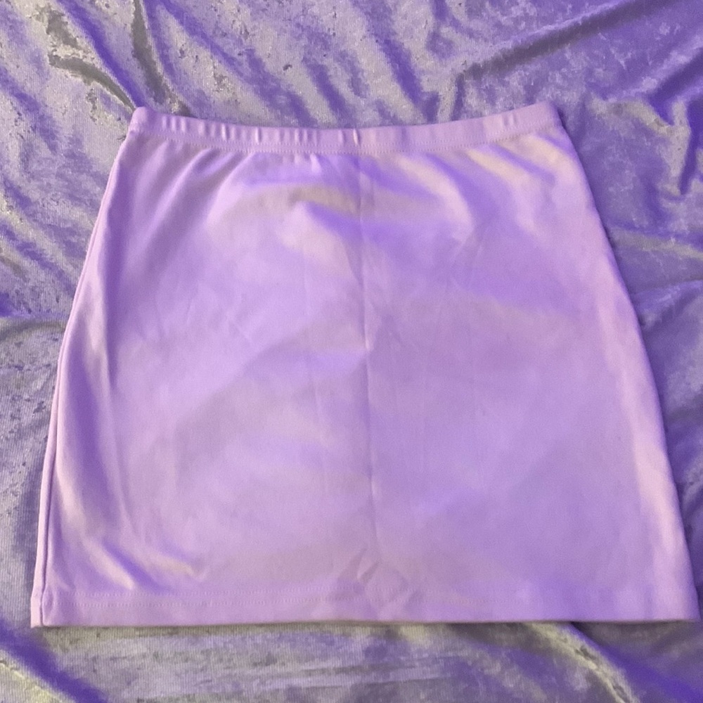 white mini pencil skirt size medium